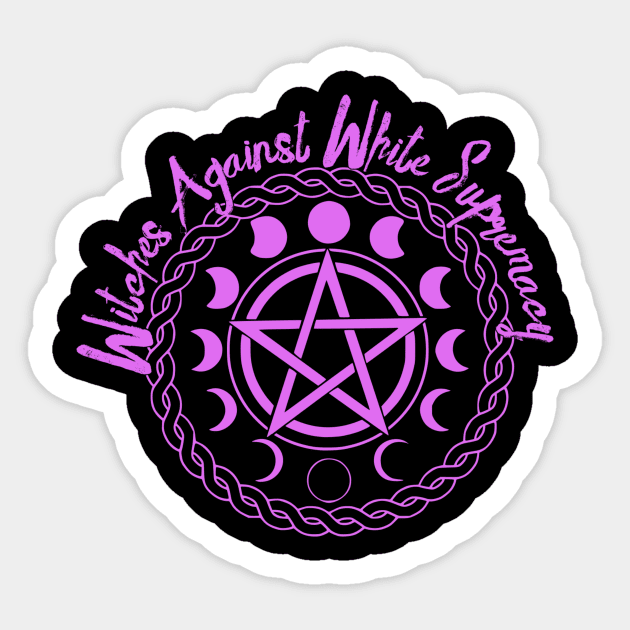 Witches Against White Supremacy Sticker by vanitygames